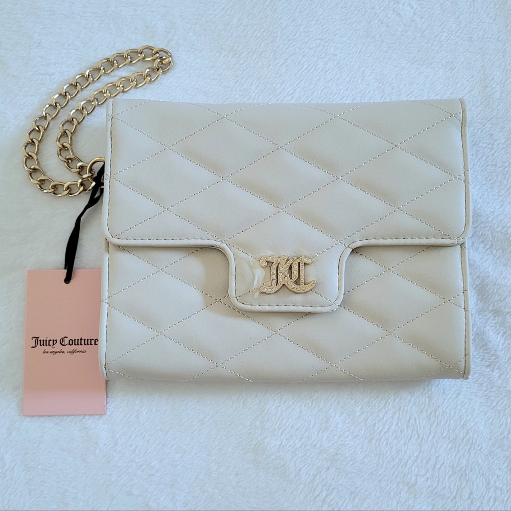 Juicy🍊 Couture "Brighter Than A Diamond"💎 Flap Wristlet - NWT